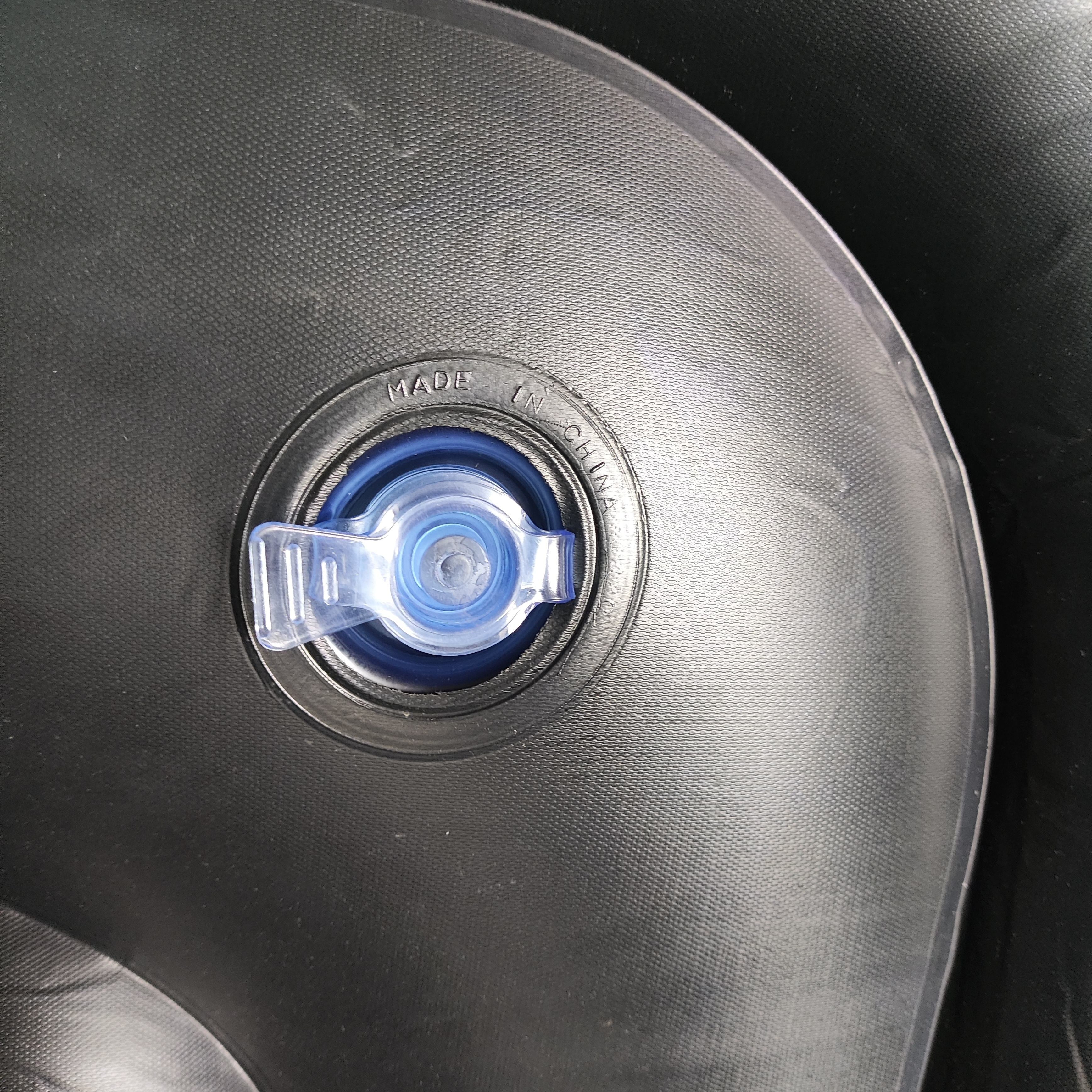 Надувное кресло-лежак с подставкой для ног, виниловое, для использования внутри и на улице, портативное