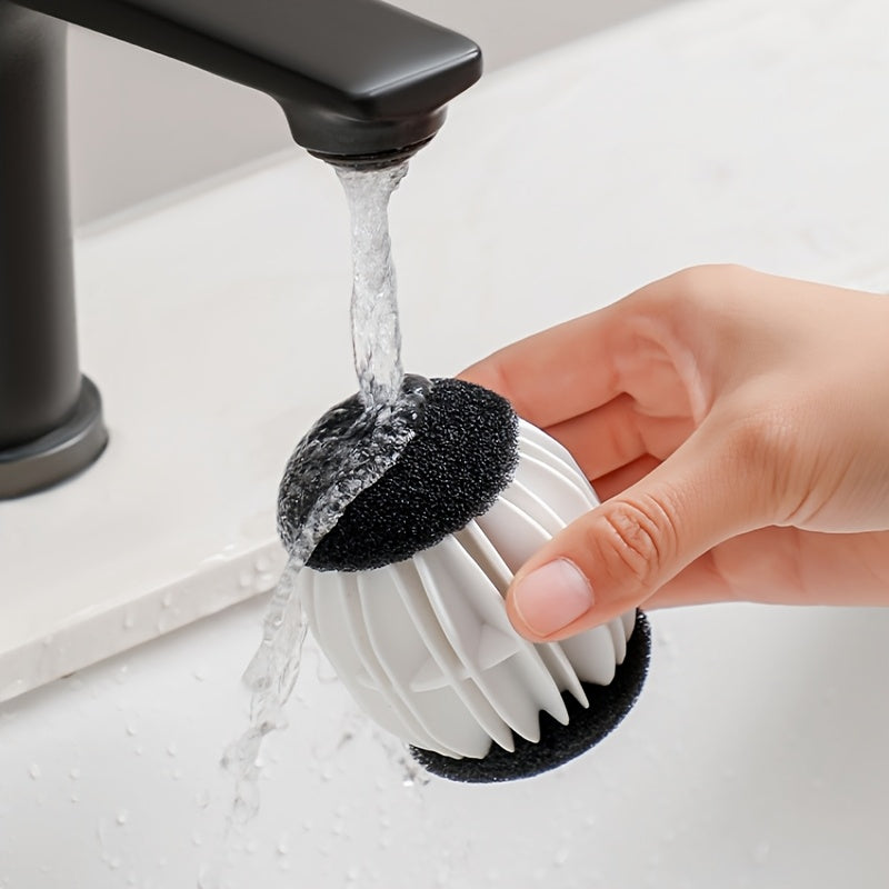 2 Anti-Winding Wool Laundry Balls for All Fabrics Reusable Fabric Softener Static Reducer