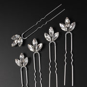 Water Drill Bridal Hairpins Set for Women and Girls, Colorful Wedding Hair Accessories