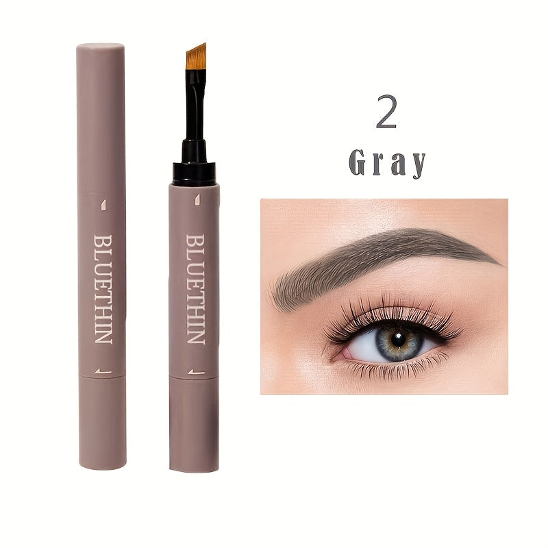 Женская водостойкая помада для бровей с двойным концом, стойкая к смазыванию и длительного действия