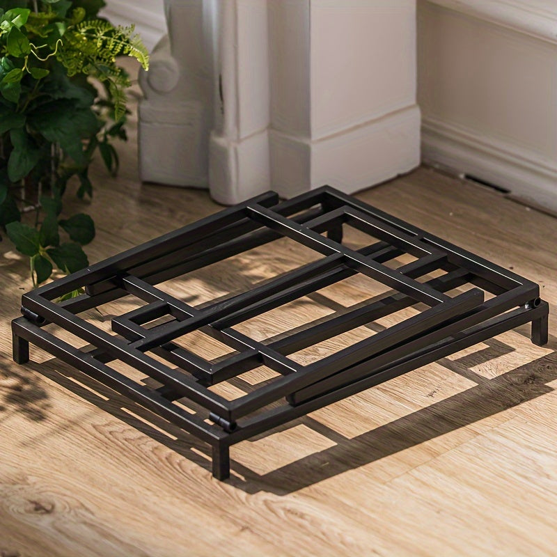 Wooden Wall Mount Storage Rack for Stove Accessories Firewood Shelf Living Room