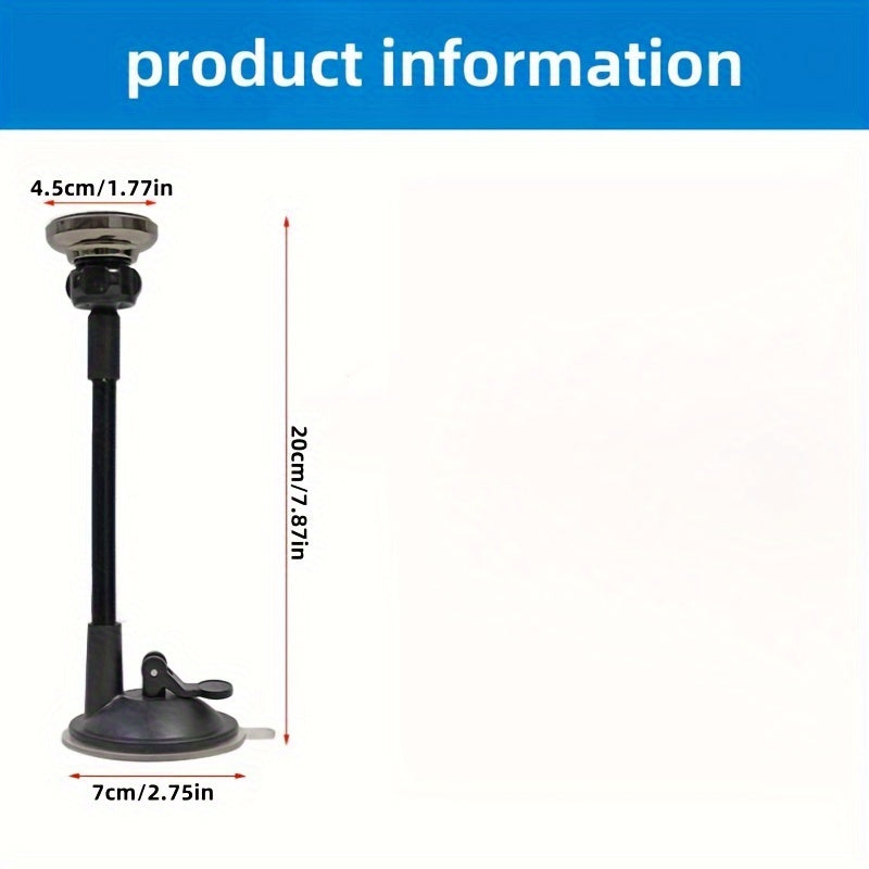 Magnitli avtomobil telefon uchun o'rnatish, suvga yopishadigan qopqoq bilan buriladigan navigatsiya tutqichli