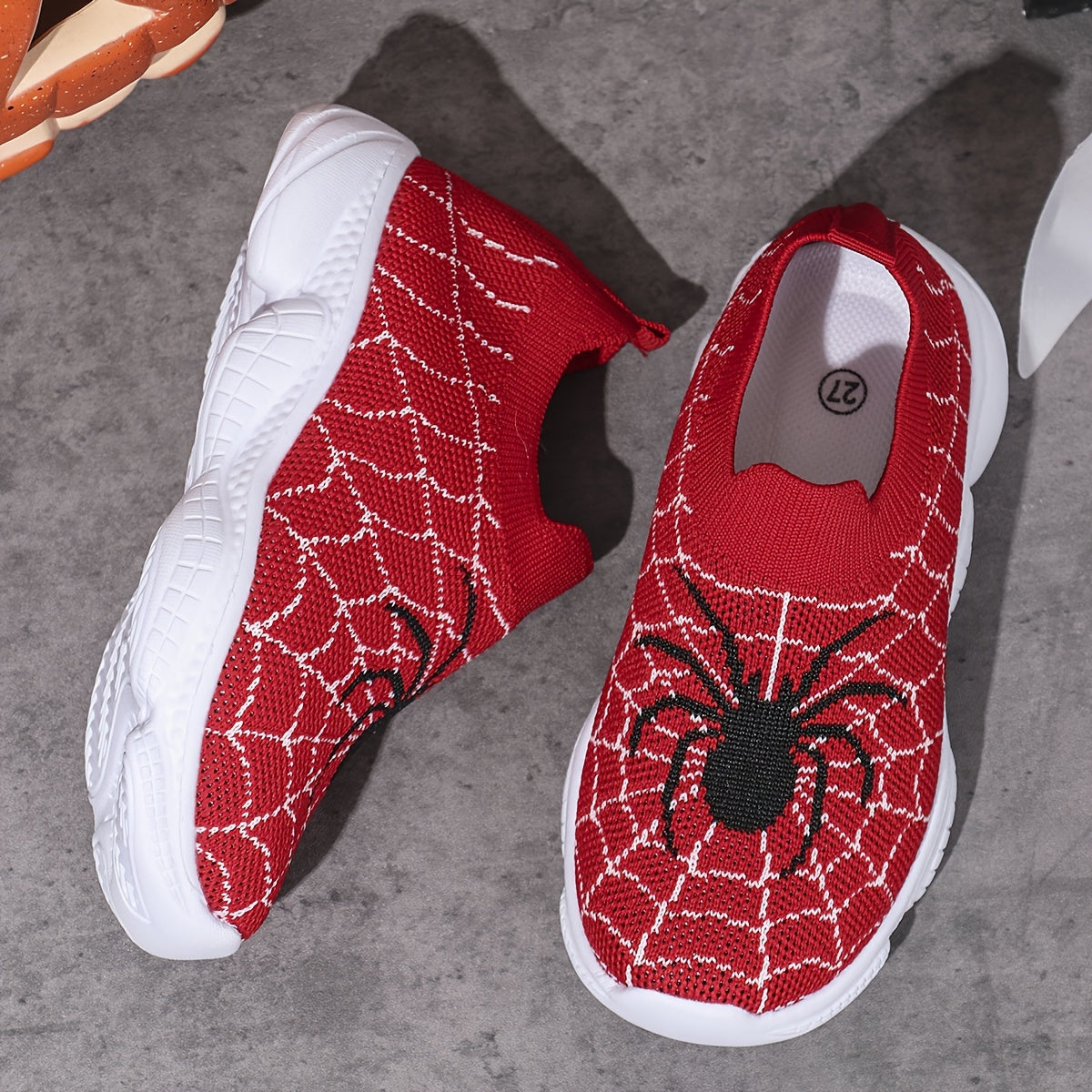 Детские дышащие кроссовки из холста без шнурков для прогулок на свежем воздухе и повседневных мероприятий