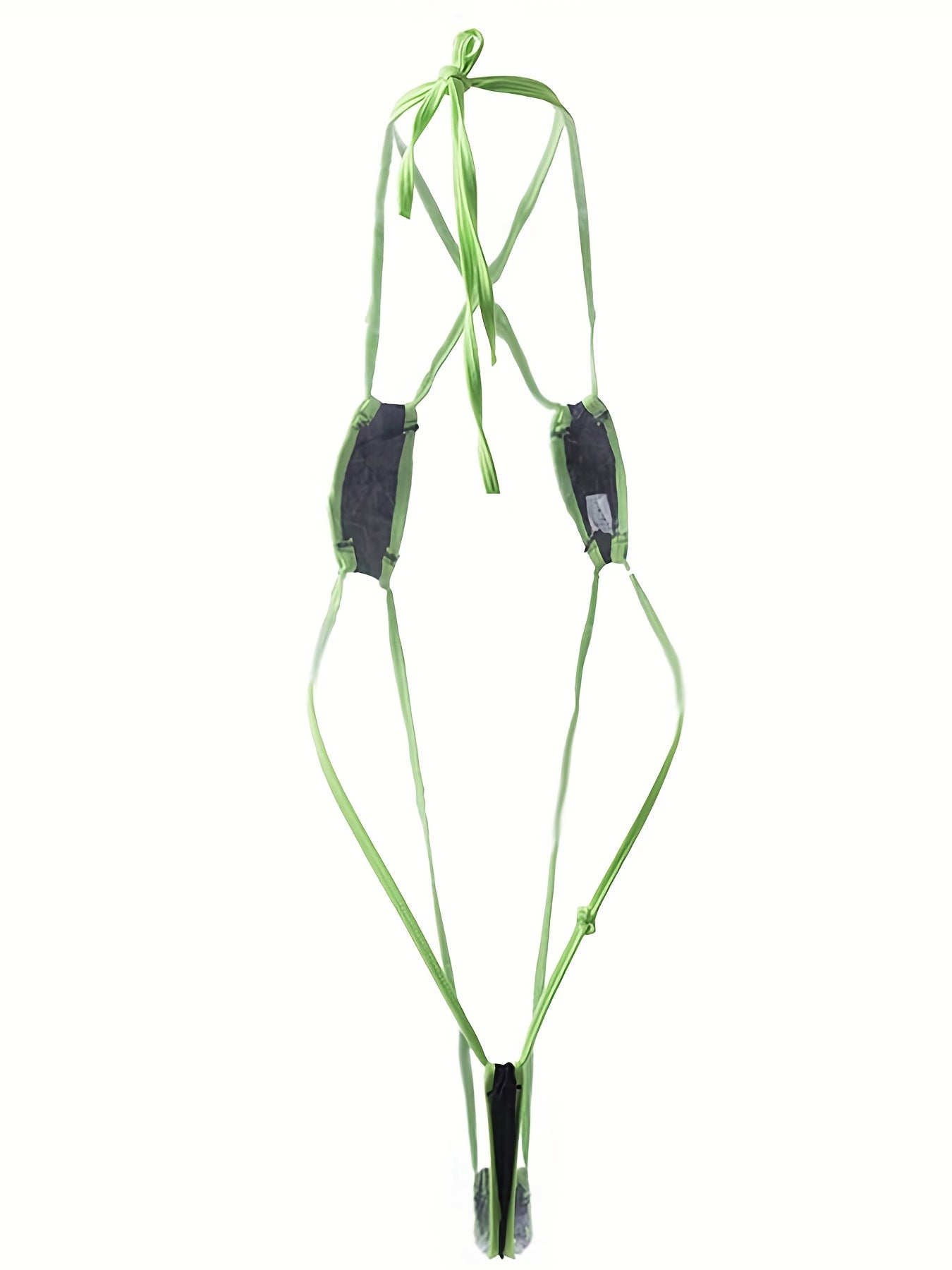 Colorful Lace-Up Neckline Body Suit for Women