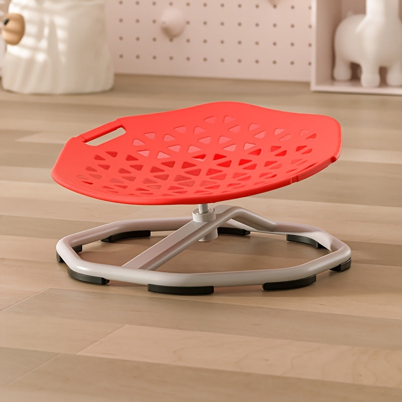 Children's Swivel Chair for Kids Boys Blue and Gray Body Coordination Non-Slip Metal Base