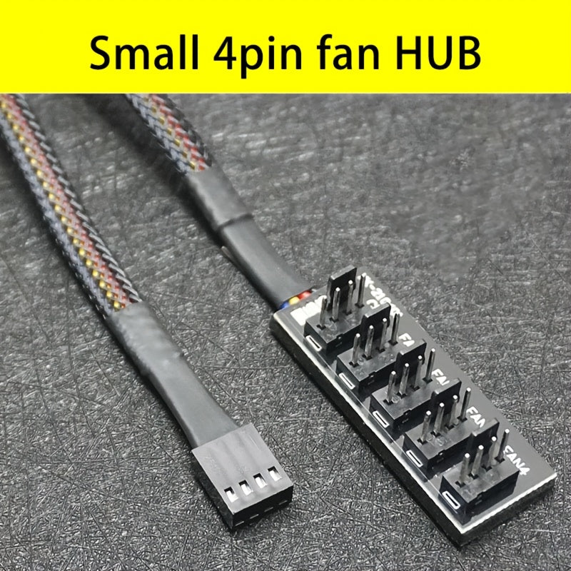 Controlador de ventilador de 5 vías alimentado por USB con control de temperatura PWM Máximo 36V con respaldo adhesivo