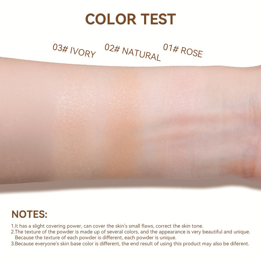 Girl's Long-Lasting Baking Powder Foundation Natural Finish 24H All Skin Types