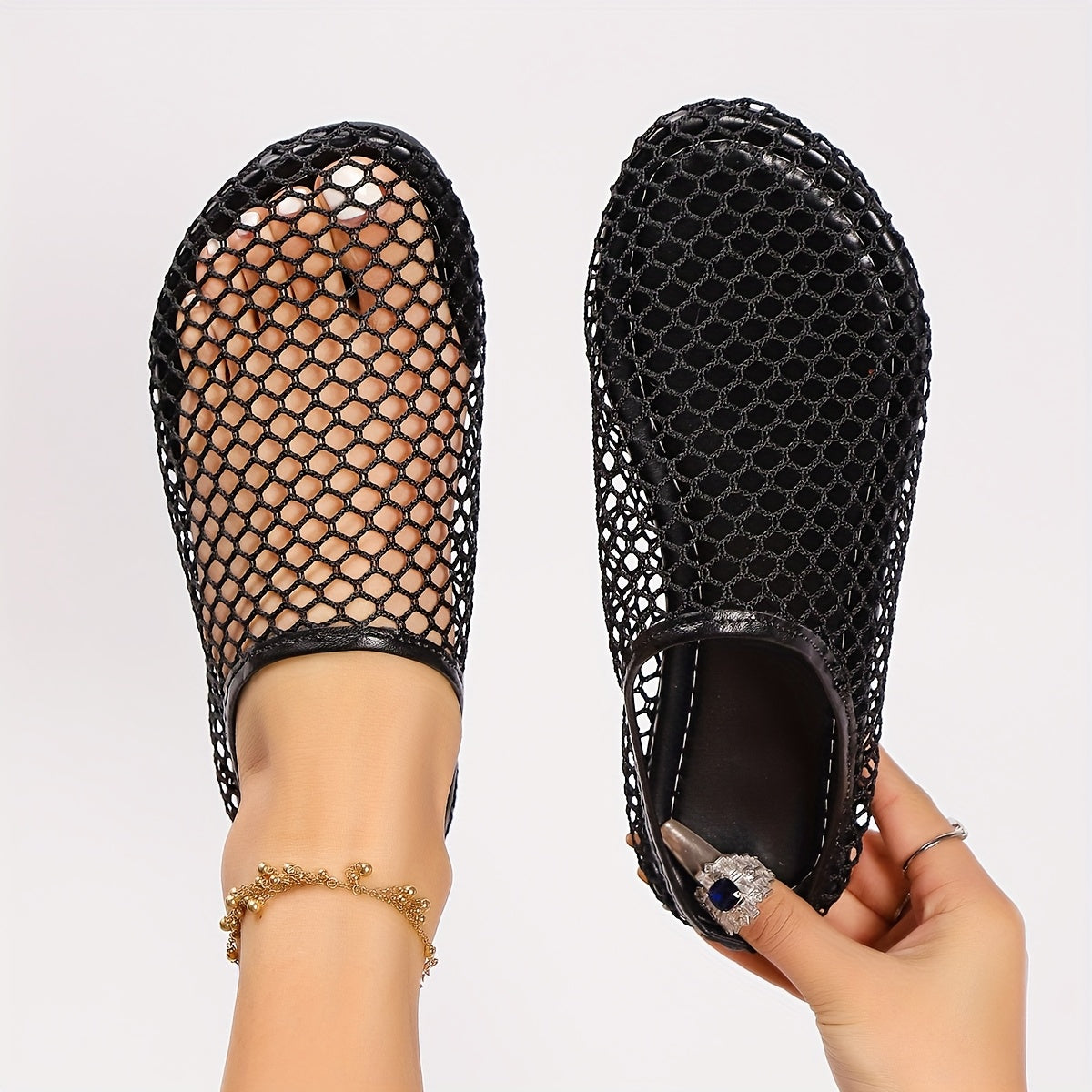 Women's Leather Mules and Clogs, Comfortable Slip-On Shoes