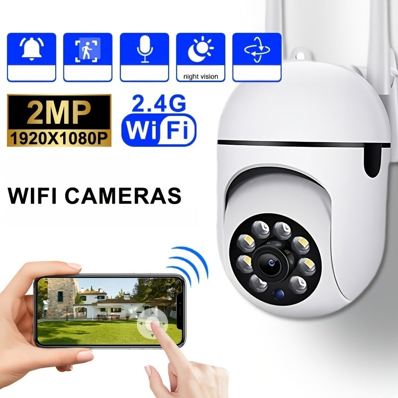 Outdoor Security Camera with Night Vision 2.4G WiFi HD Waterproof Surveillance Camera