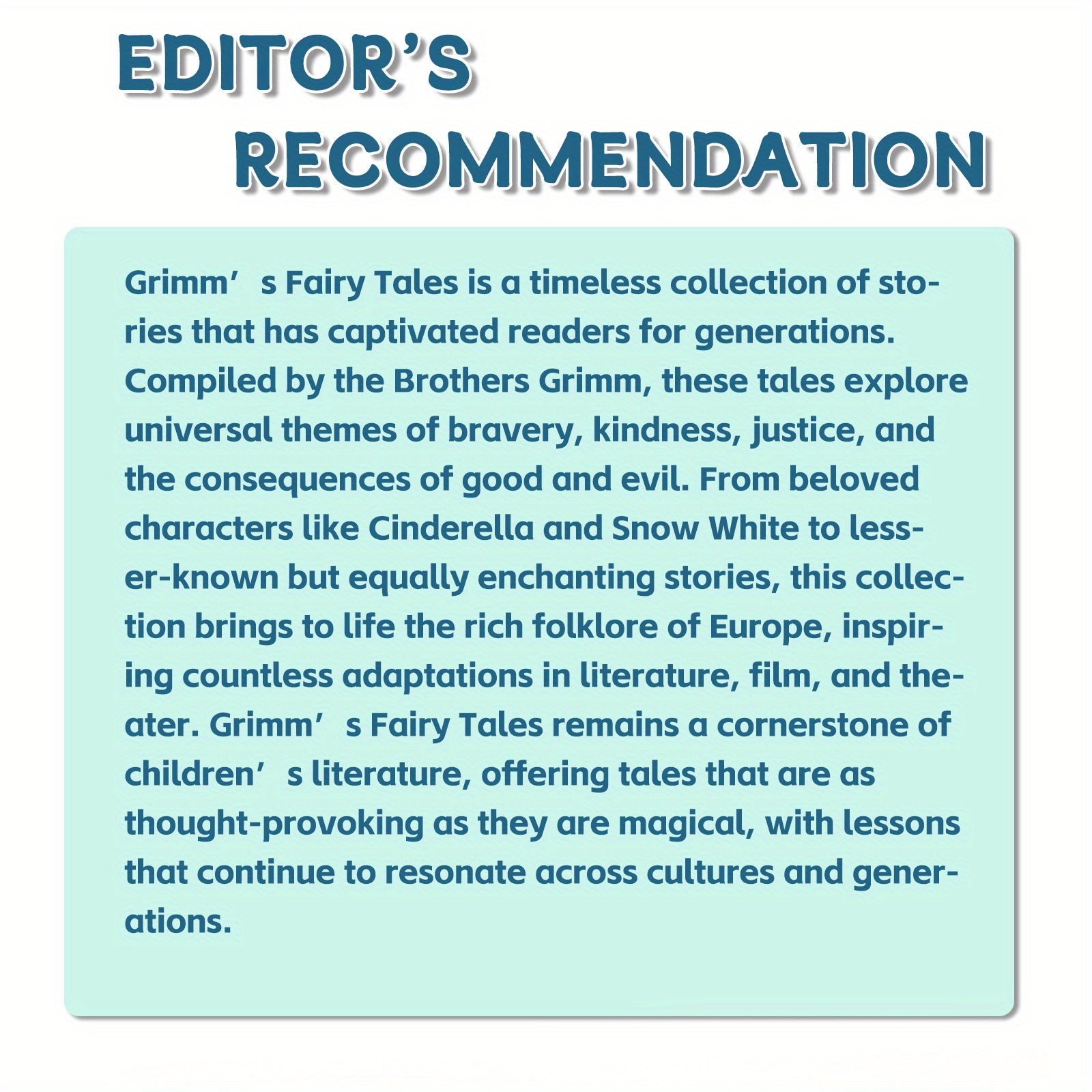 Fairy Tales Book for Teens Enchanting Adventures Classic Children's Literature