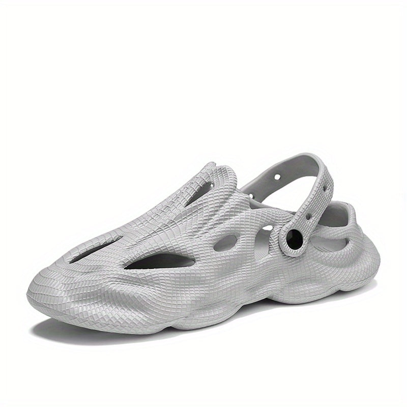 Men's EVA Lightweight Hollow Out Non-Slip Clogs for Summer Garden Wear