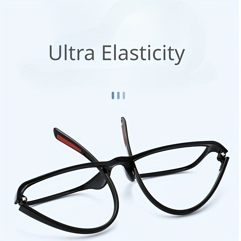 Unisex Vintage Ultra-Light Glasses Anti Blue Light Casual Polycarbonate Frames