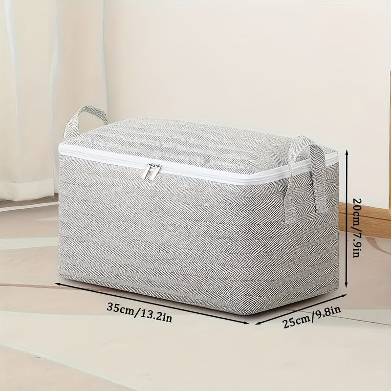 Foldable Storage Bag for Wardrobe and Bedding Organizing Large Capacity