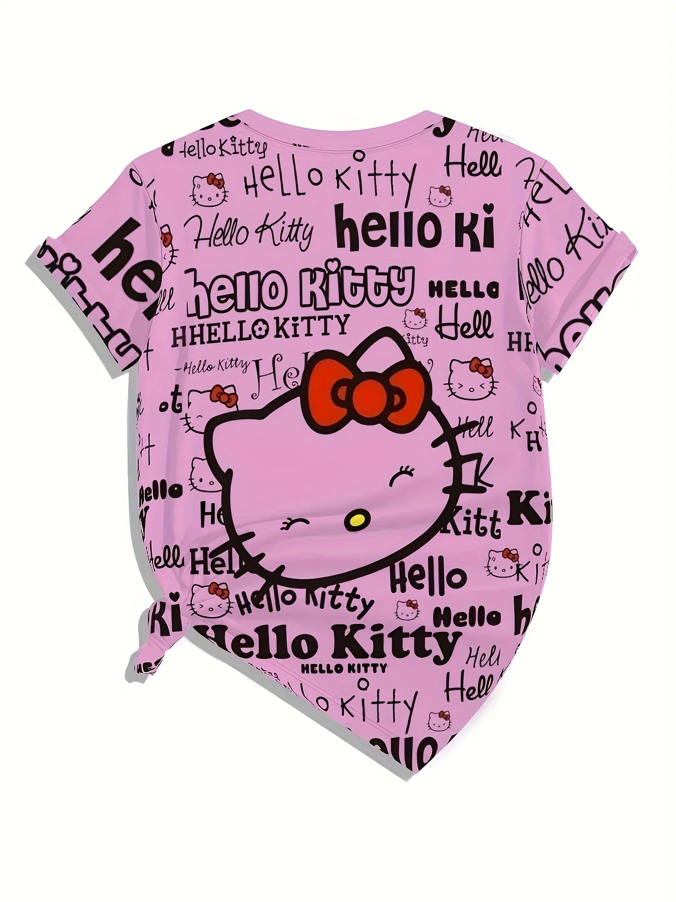 Plus Size Women's Graphic T-Shirt Soft Stretch Cotton Casual Top