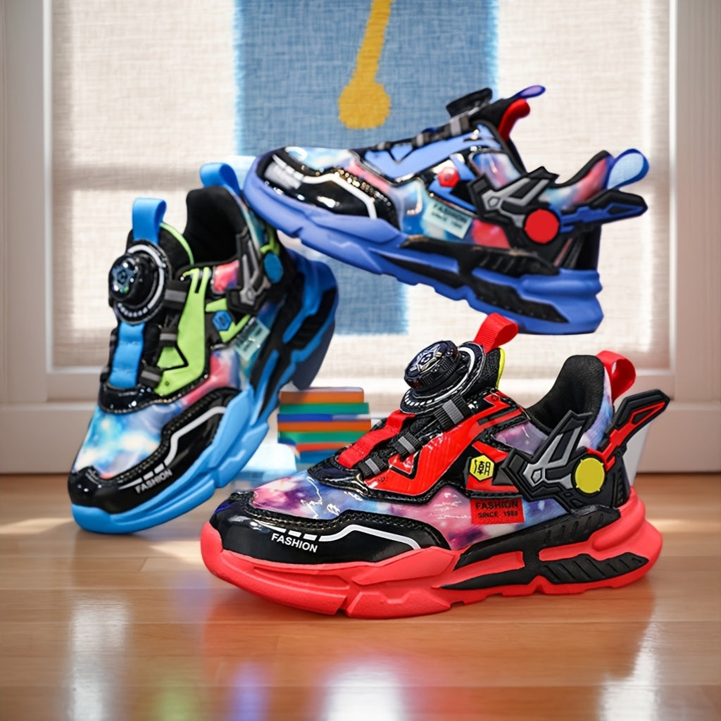 Zapatillas casuales para niños para niños y niñas, de temporada, con suela ligera de PU y EVA