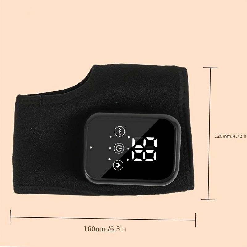 Массажер для нагрева лодыжки, перезаряжаемый через USB, портативный, с 3 режимами массажа и настройками температуры