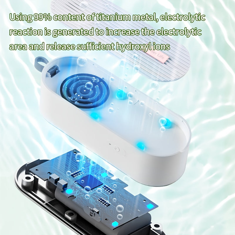 Máquina portátil de lavado de frutas y verduras recargable por USB eliminador de pesticidas diseño compacto