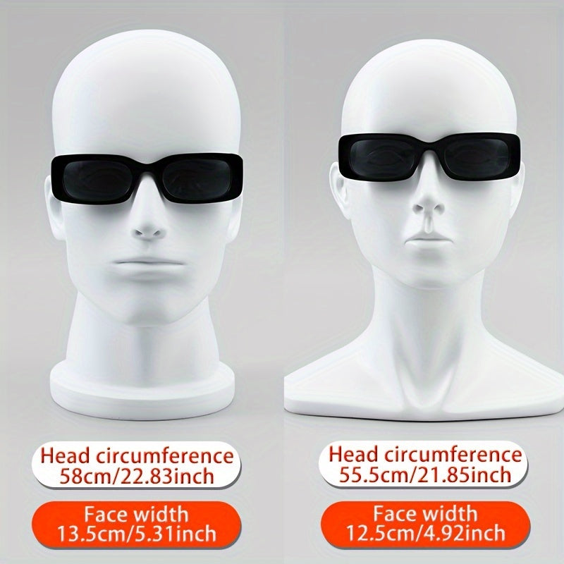 3 пары небольших рамочных ретро-очков для повседневной носки