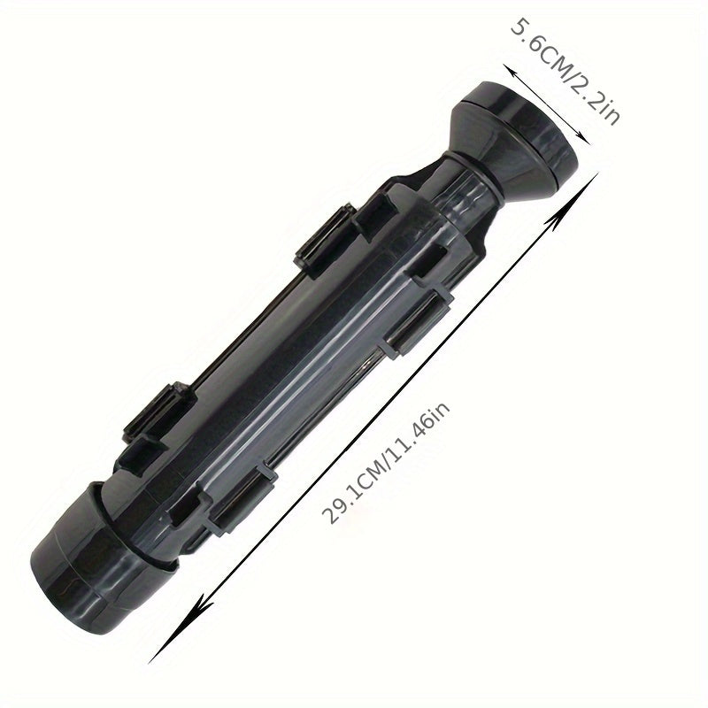 Set de inicio para hacer sushi, kit de 2 piezas, bazooka de sushi de plástico, rodillo, herramientas de cocina