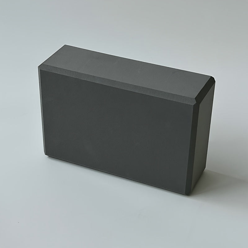 EVA Foam Yoga Block Black for Fitness Pilates and Dance Support