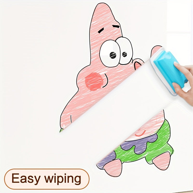 Uy yoki ofisda foydalanish uchun olib tashlanadigan magnit oq doska stikerlari, yozish va o'chirish oson. O'qitish va trening maqsadlari uchun mukammal.