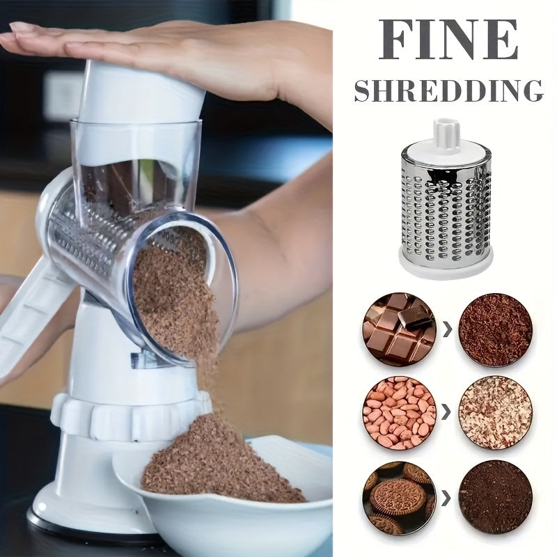 Multifunctional Fruit and Vegetable Cutter Set with Container and Cheese Grater