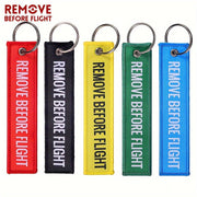 Bundle of 50 Remove Before Flight Woven Keychains for Pilots and Aviation Fans