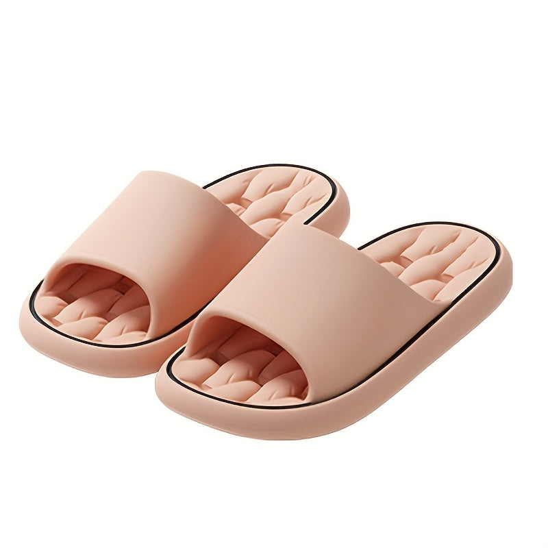 Unisex EVA Slides Indoor Outdoor Non-Slip Arch Support White