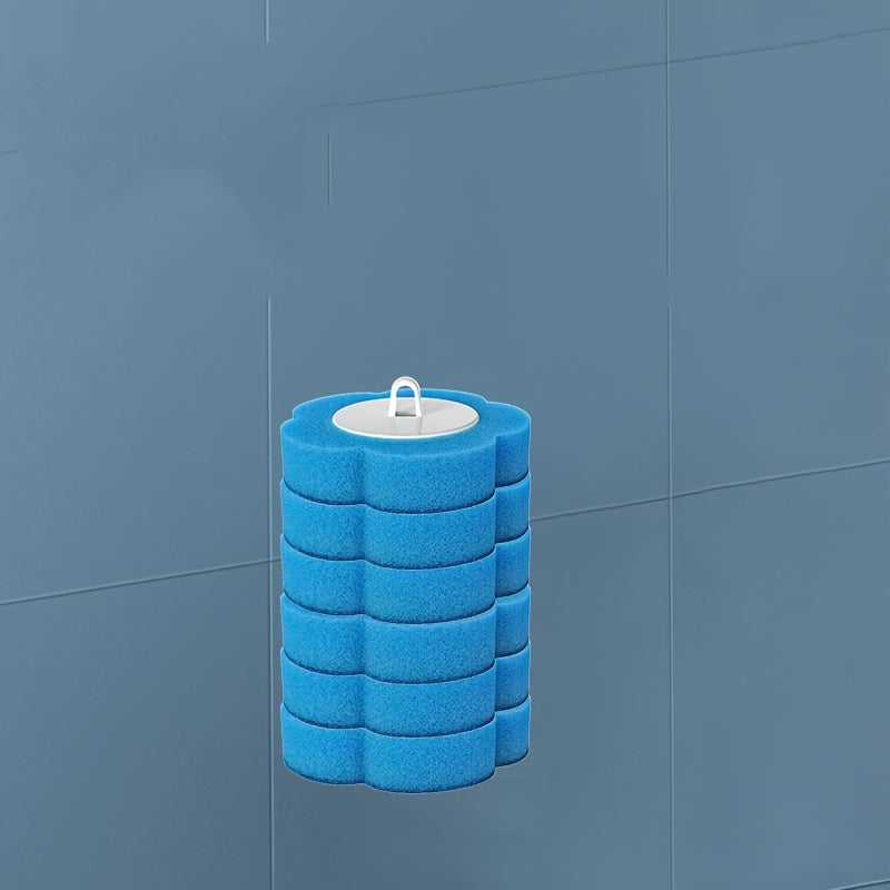 Bir martalik hojatxona cho'tkasi uchun almashtirish padlari, 6-30 dona, plastik tutqich bilan, oson tozalash uchun