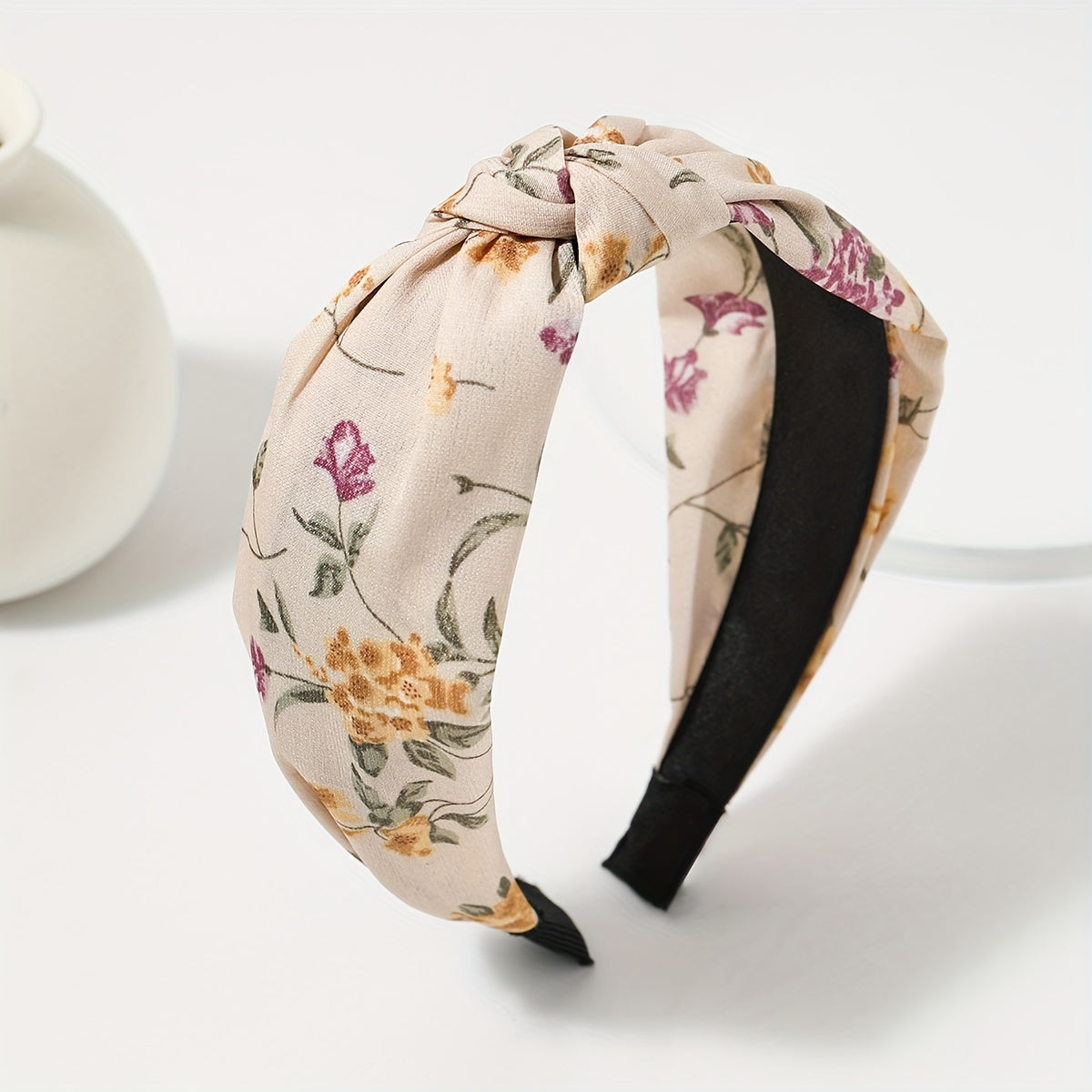 Set of 4 Wide-Brimmed Non-Slip Headbands for Women Hair Accessories