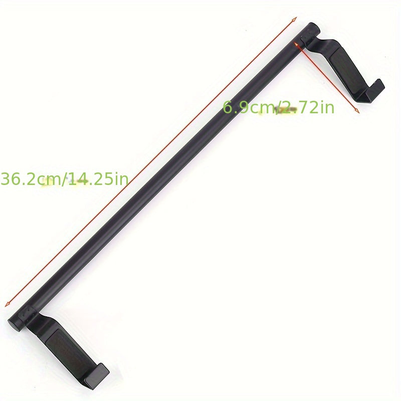 Elektr energiyasini talab qiladigan zamonaviy dizayndagi tishsiz rostlangan po'latdan yasalgan sochiq tokchasi oshxona va hammom uchun.