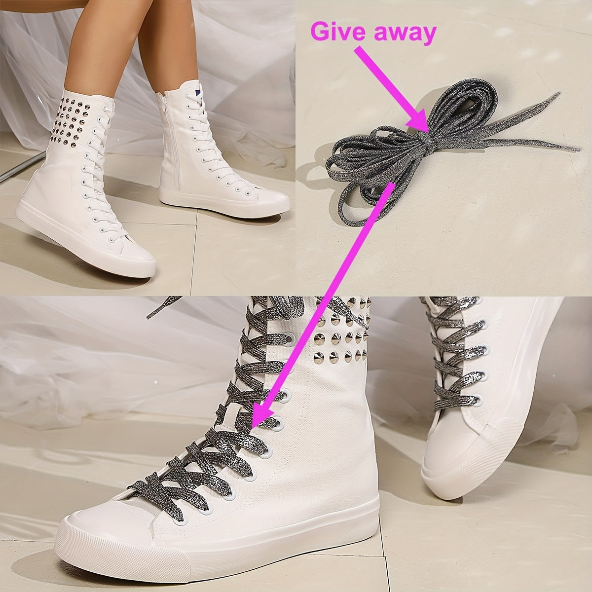 Women's Lightweight Casual Ankle Boots Fabric Upper Rubber Outsole All-Season