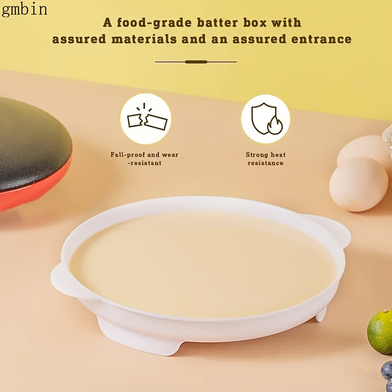 Non-stick round pancake machine single-side heating 220-240V versatile kitchen tool