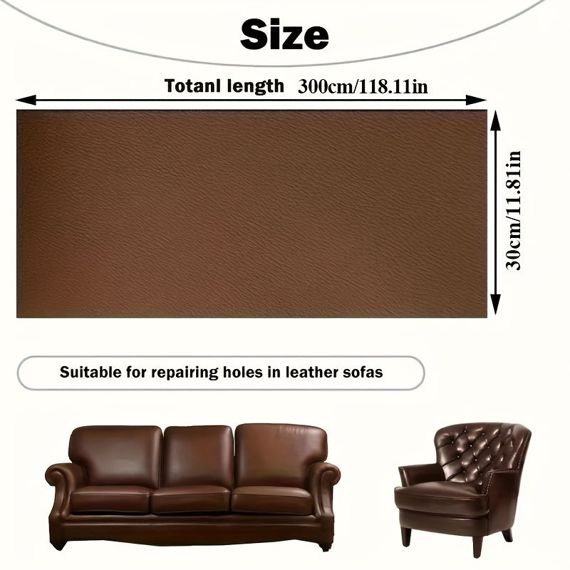 Self-Adhesive PU Leather Sofa Repair Patch for Furniture Tears and Damage