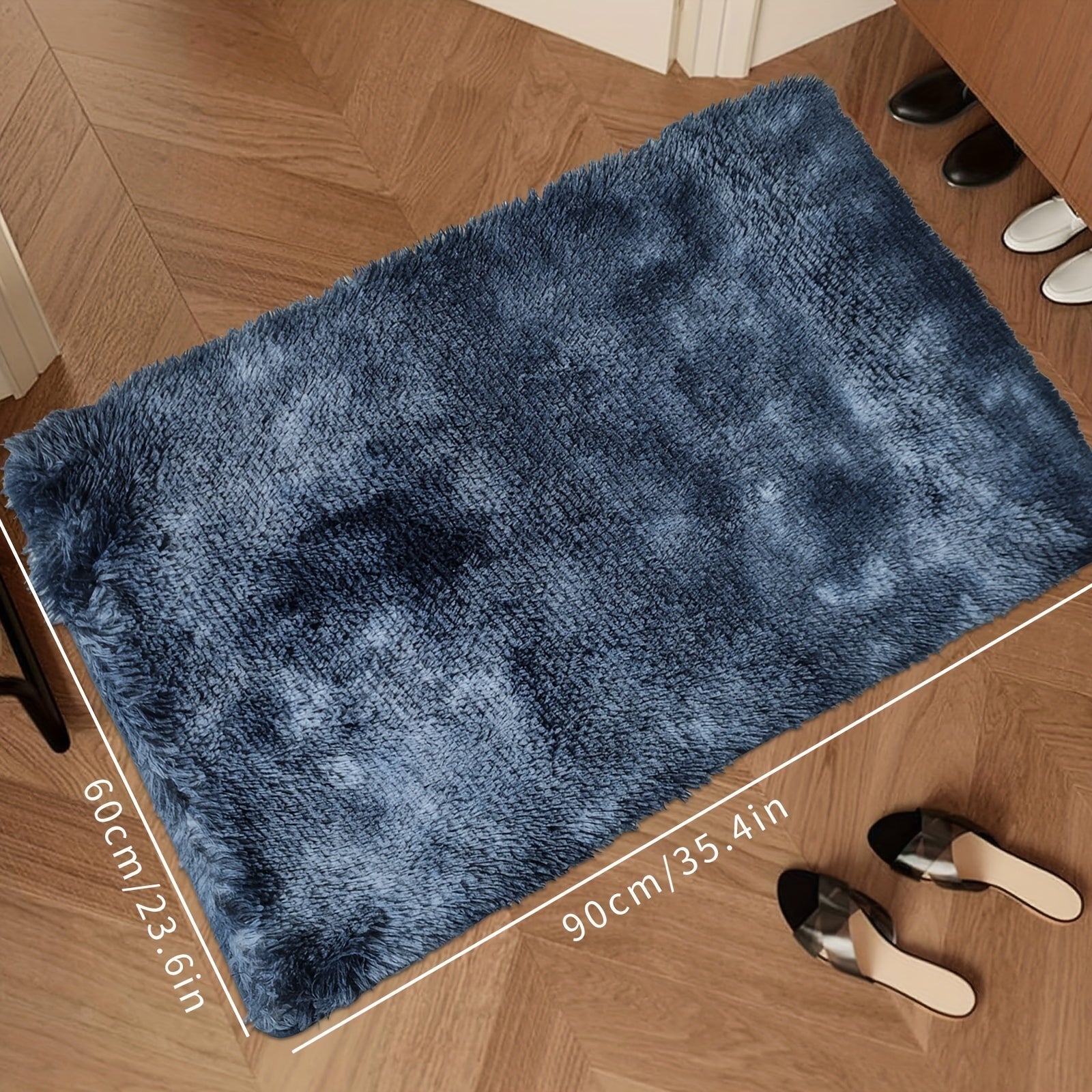 Luxurious Shag Area Rug for Living Room and Bedroom Non-Slip Plush Carpet