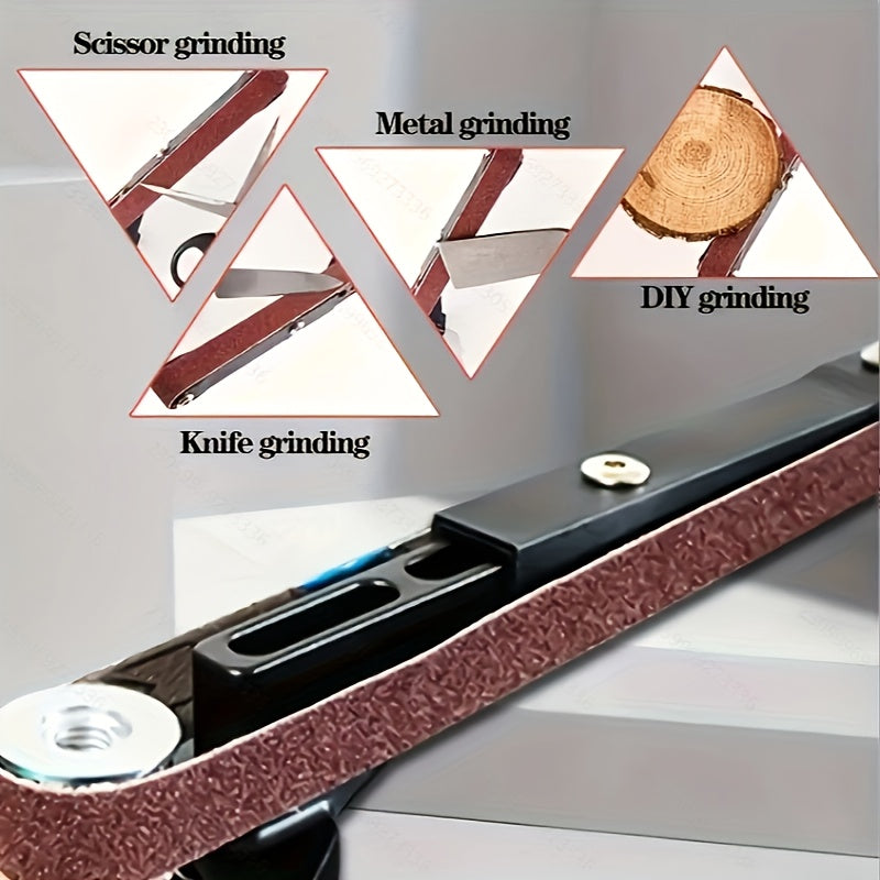 Amoladora angular de 100mm con soporte para pulido de madera y metal