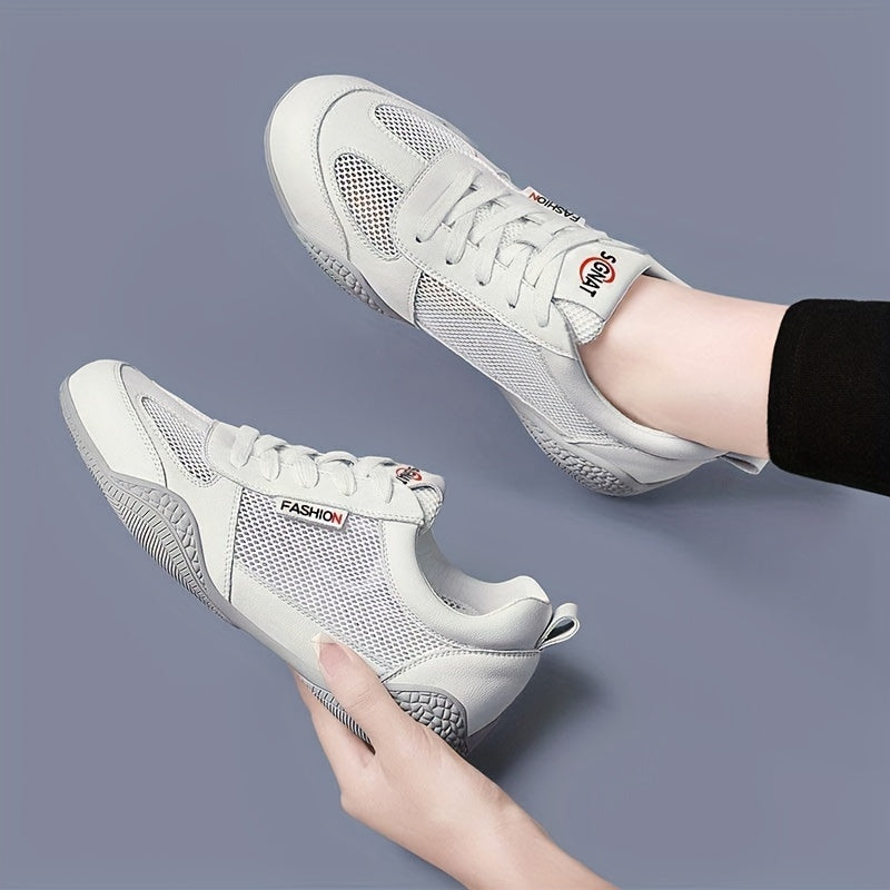 Women's Casual Low-Top Sneakers Breathable Mesh All-Season Comfort