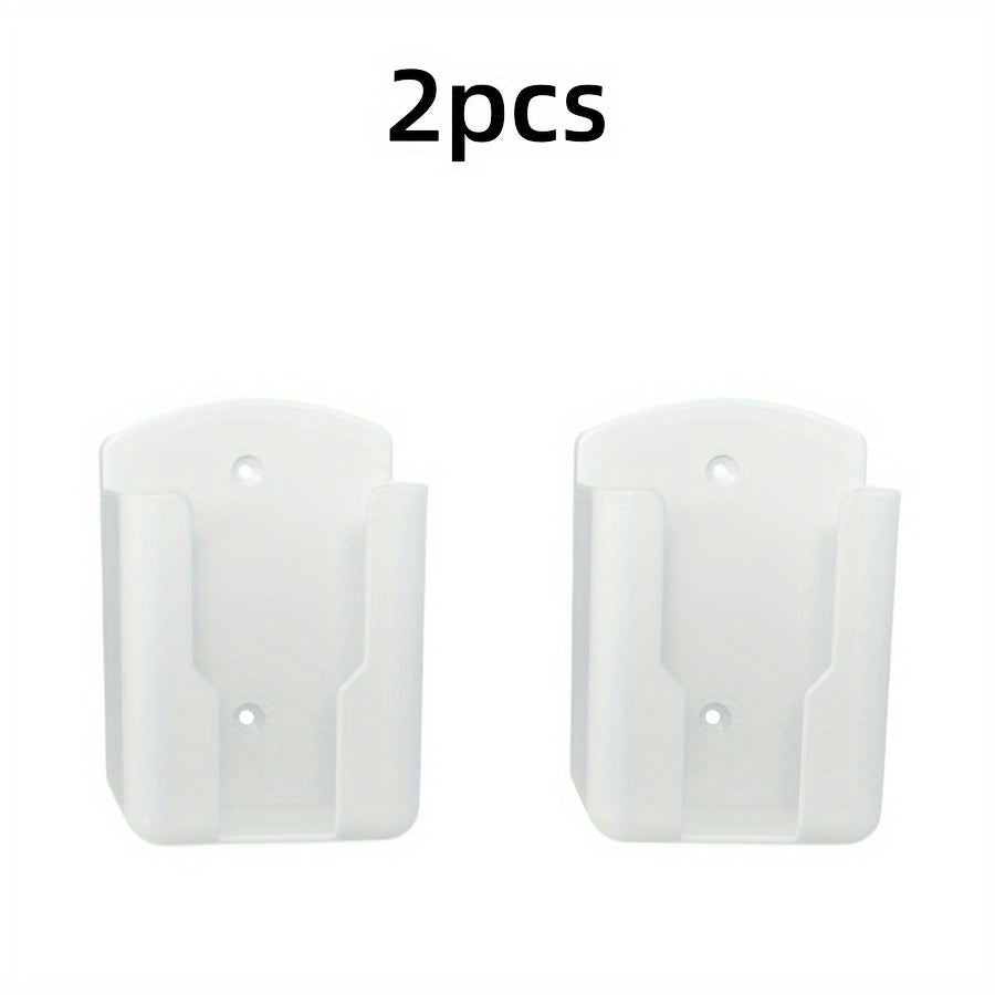 Wall-Mounted Remote Control Storage Box Adhesive Organizer for TV and Air Conditioner Racks