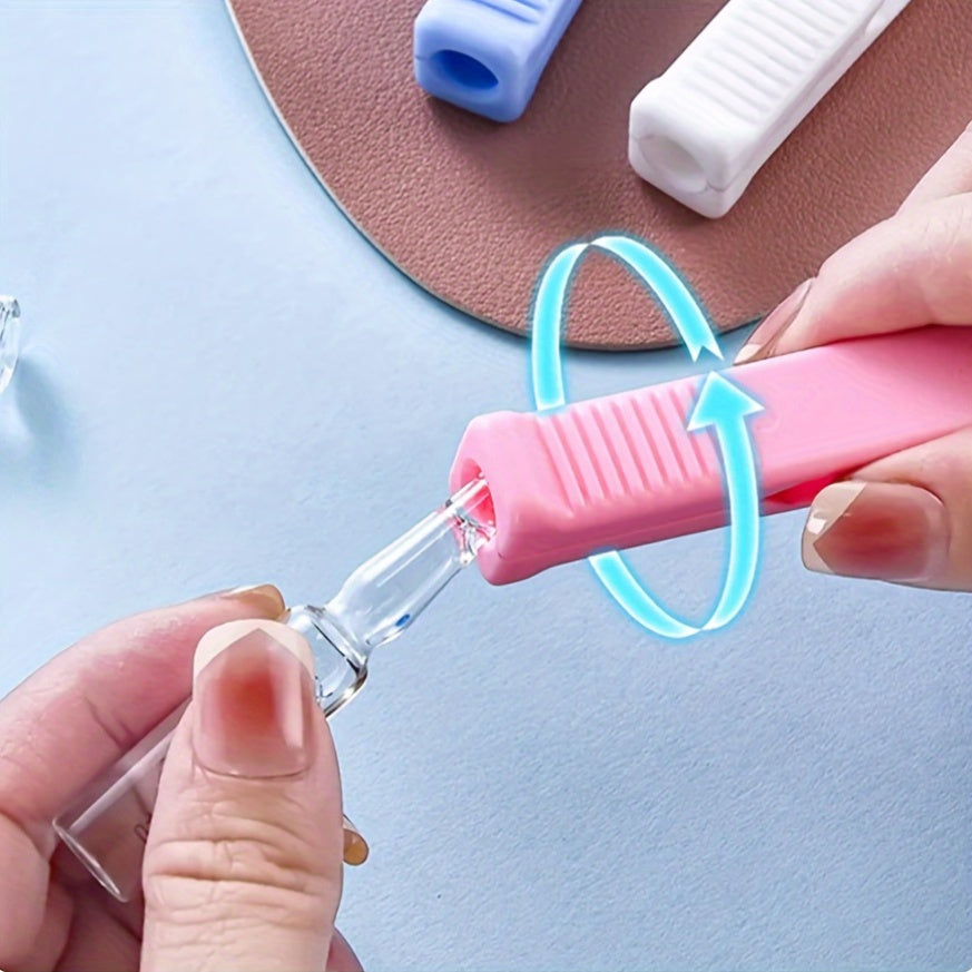 Juego de abrelatas para ampollas médicas para enfermeros y doctores, plástico duradero, 6 piezas