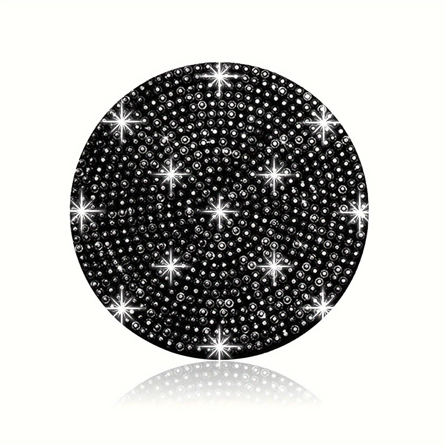 Universal Silicone Bling Car Cup Coaster Anti-Slip Rhinestone