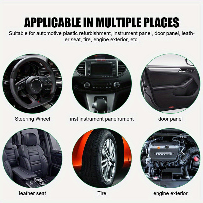 Восстановительный воск для пластиковых деталей автомобилей, защита на 2-3 года, легкое нанесение