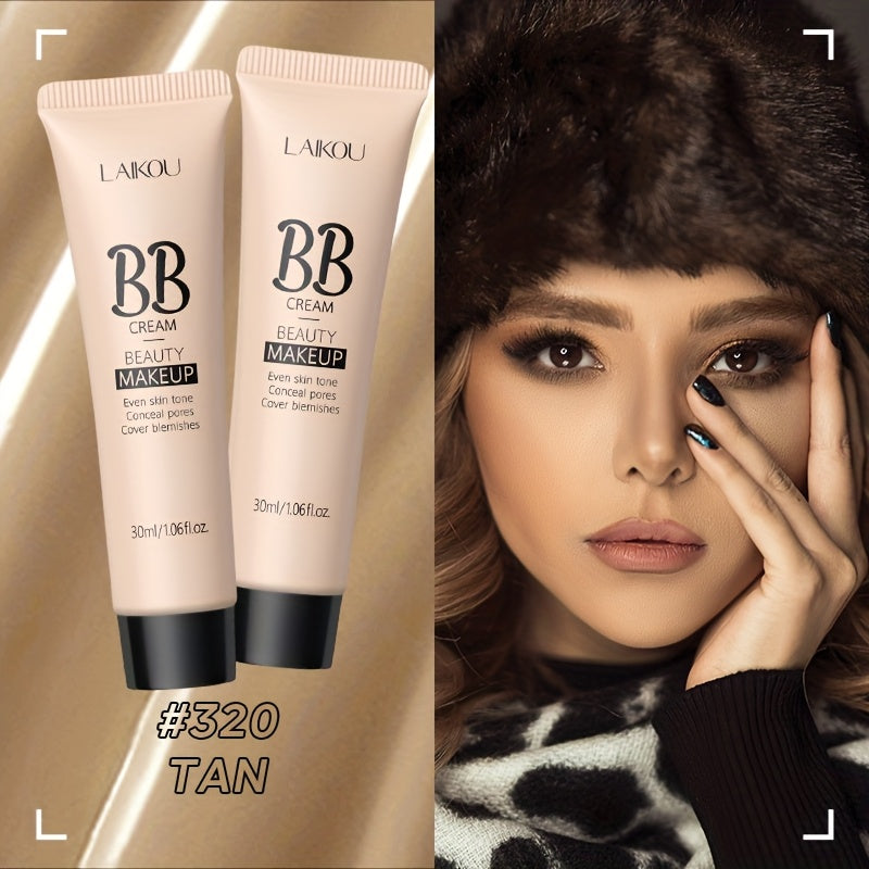 Women Men Waterproof Long Wear BB Cream Concealer Foundation 30ml