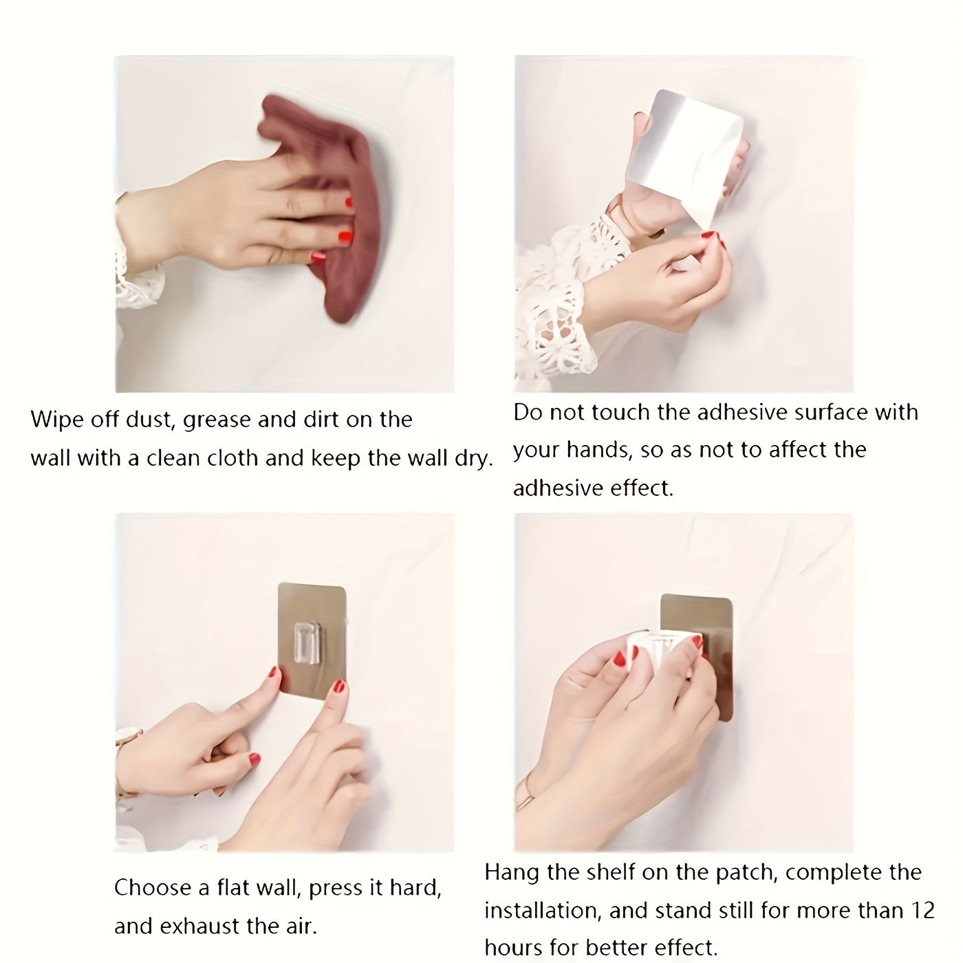 1 dona Mop Hook Shelf, 8.89 sm, Bepul teshish.