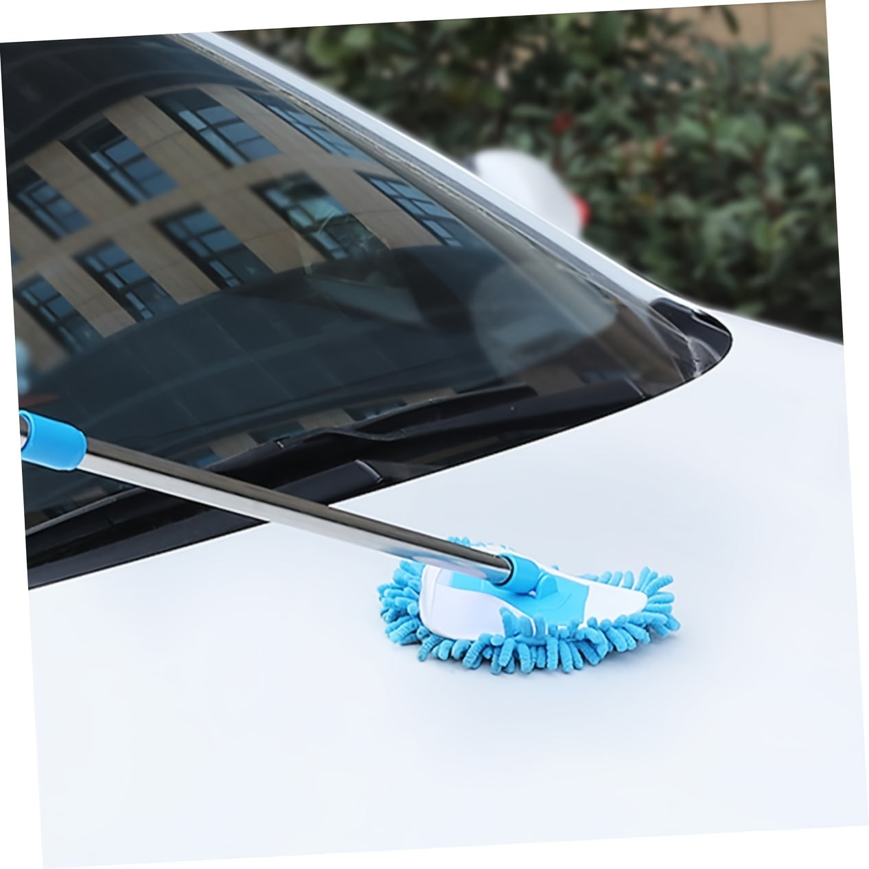 Triangle Mop Set with 360° Rotatable Head Extendable Handle for Floor Wall Tile Cleaning