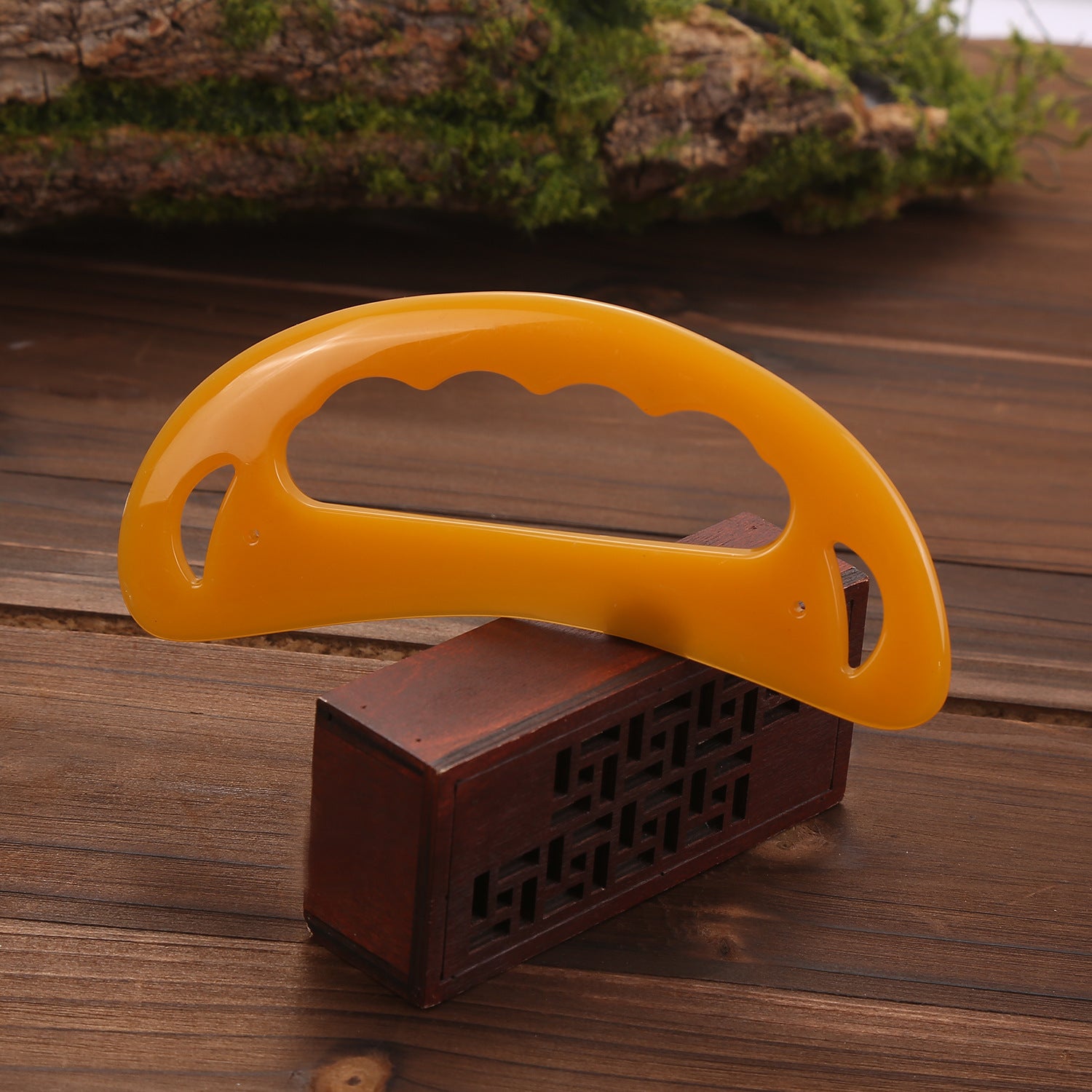 Resin Back Neck Scraper for Whole Body Massage and Tendon Stimulation