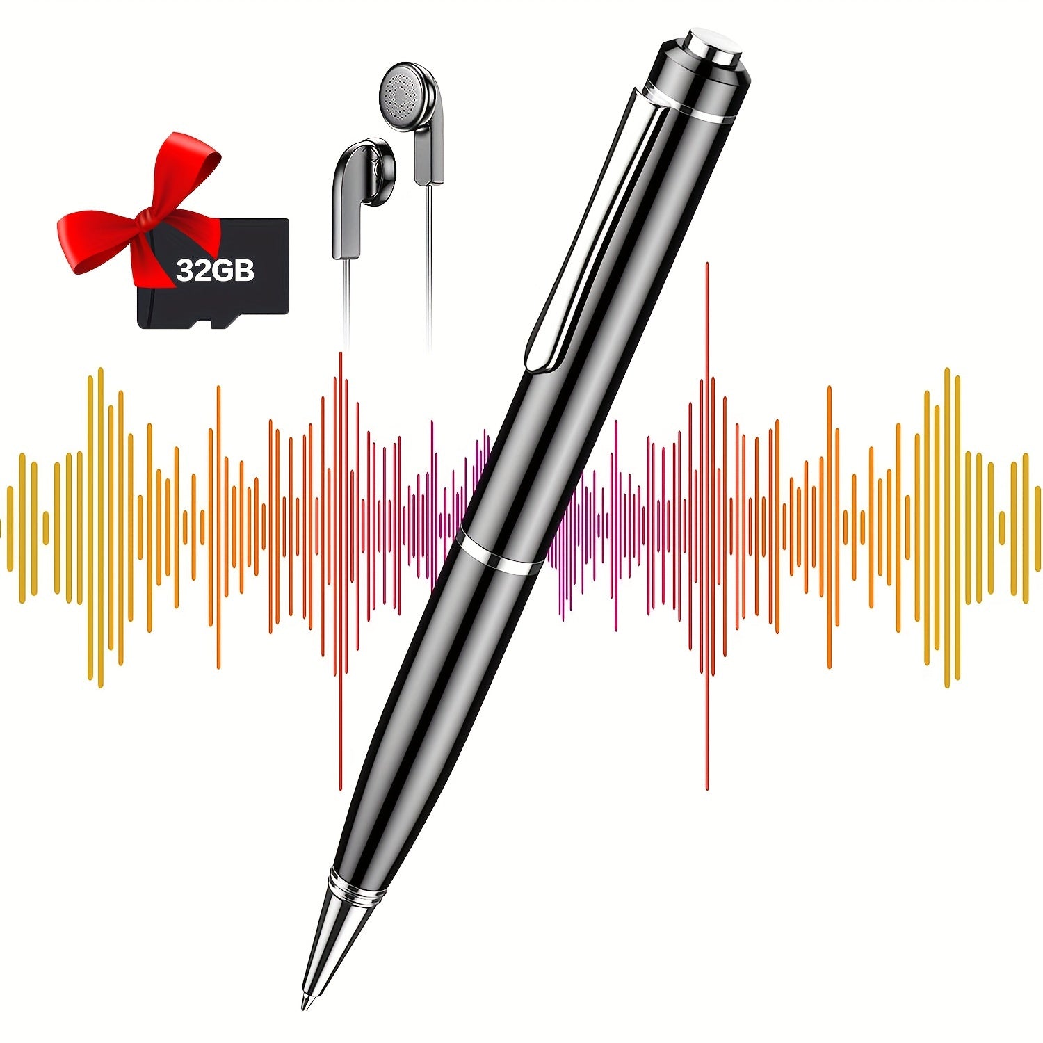 Mini raqamli ovoz yozgich, darslar, uchrashuvlar va intervyular uchun shovqinni kamaytirish funksiyasi bilan. Ovozga asoslangan yozish uchun qulay. Portativ va qayta zaryadlanadigan, MP3 uchun USB ulanishi bilan.