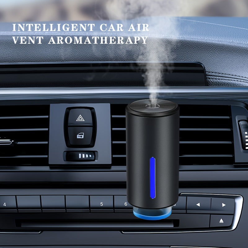 Portable Car Aromatherapy Diffuser Rechargeable Battery Cylindrical Spray