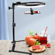 10-Inch USB Powered Ring Light with Tripod Stand 3 Light Modes 10 Brightness Levels for Photography Video Streaming Makeup