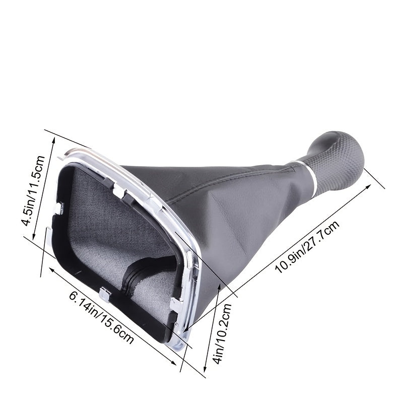 Universal 5-Speed Manual Gear Shift Knob Black Silver Red Blue for VW Golf Bora