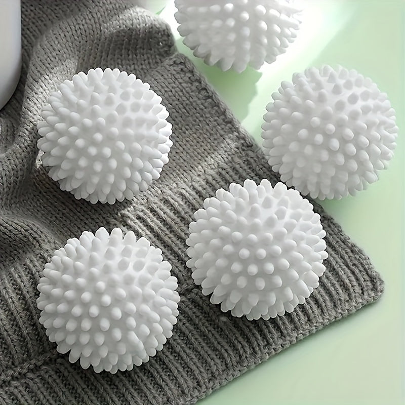 Set of 6 Eco-Friendly Laundry Balls Softening Fabrics Wrinkle Reduction